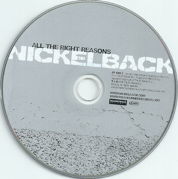 Nickelback : All The Right Reasons (Album)