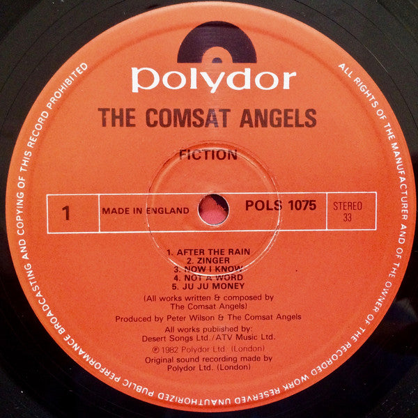 Comsat Angels, The : Fiction (LP,Album)