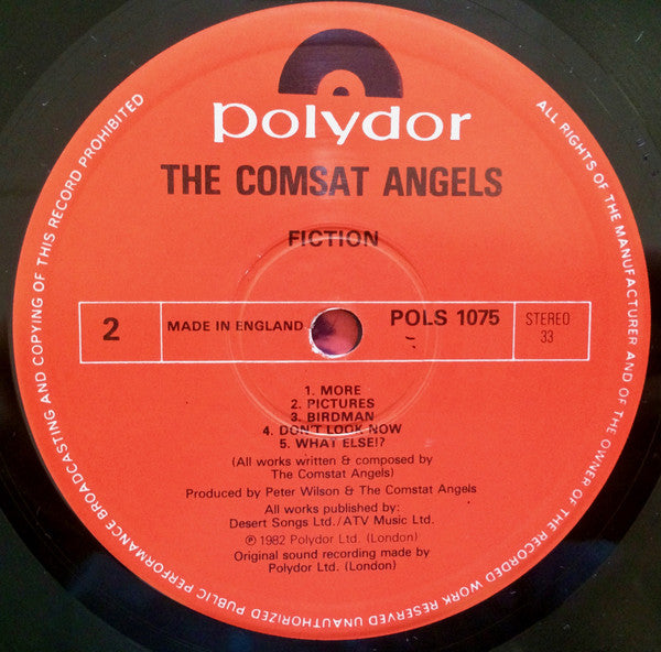 Comsat Angels, The : Fiction (LP,Album)