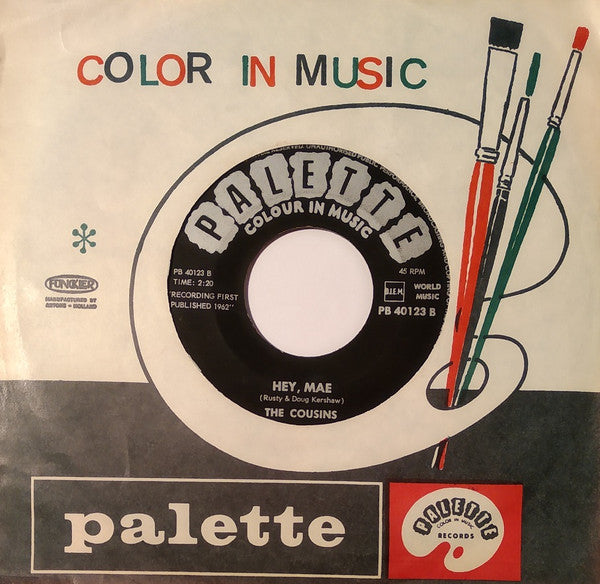 Cousins, The : When The Cousins Come Twistin' In (7",45 RPM,Single)