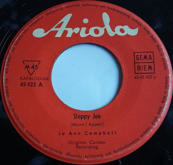 Jo Ann Campbell : I'm The Girl From Wolverton Mountain (7",45 RPM,Single)