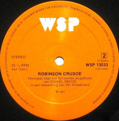Various : Robinson Crusoe (LP)