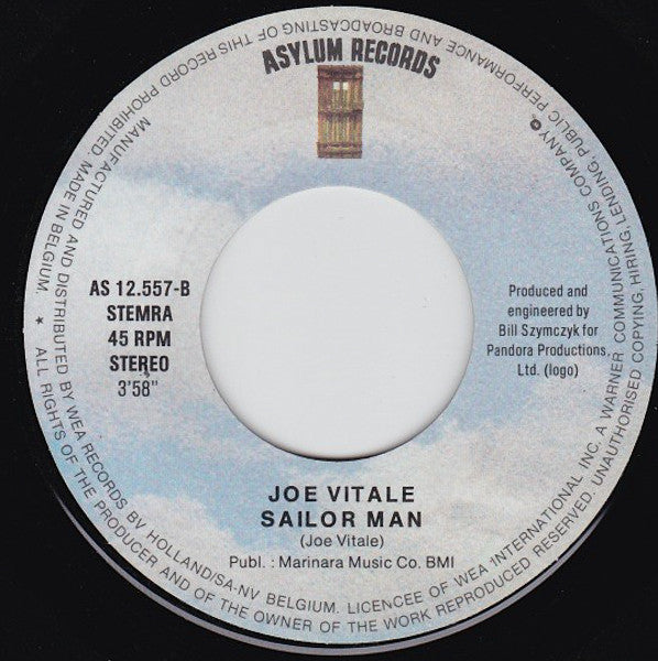 Joe Vitale : Plantation Harbor (7",45 RPM,Single)