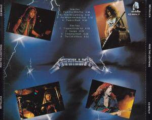 Metallica : Ride The Lightning (CD, Album, RE)