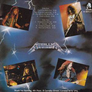 Metallica : Ride The Lightning (CD, Album, RE)