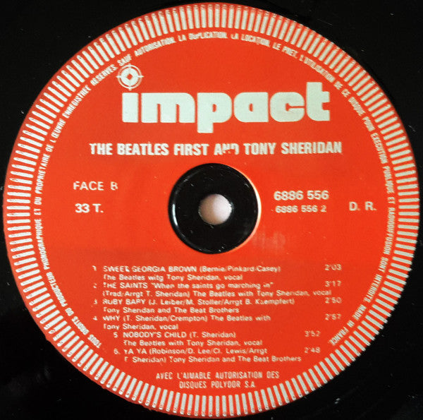 Beatles, The And Tony Sheridan : The Beatles First And Tony Sheridan (LP,Compilation,Reissue)
