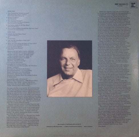 Frank Sinatra : Some Nice Things I've Missed (LP,Album)