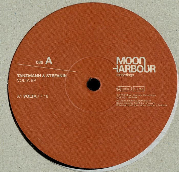 Tanzmann & Stefanik : Volta EP (12",EP)