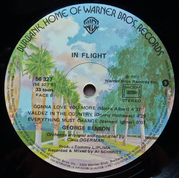 George Benson : In Flight (LP,Album,Stereo)