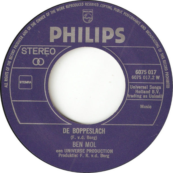 De Stampers, Ben Mol : De Boeretrien / De Boppeslach (7")