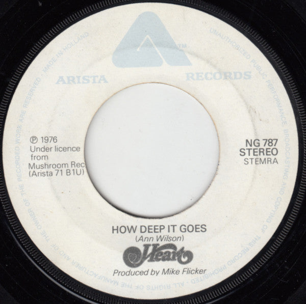 Heart : Magic Man (7",45 RPM,Single)