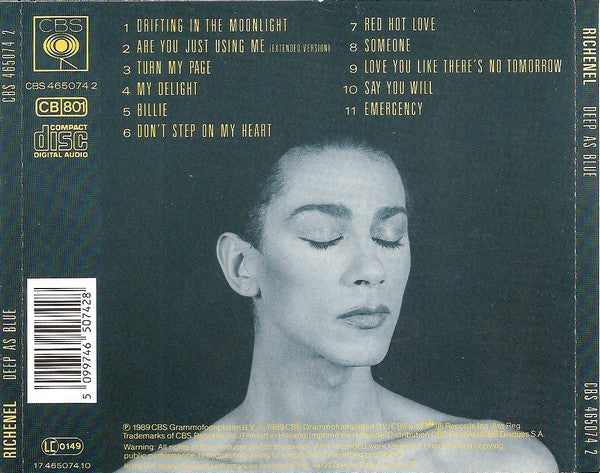 Richenel : Deep As Blue (Album)