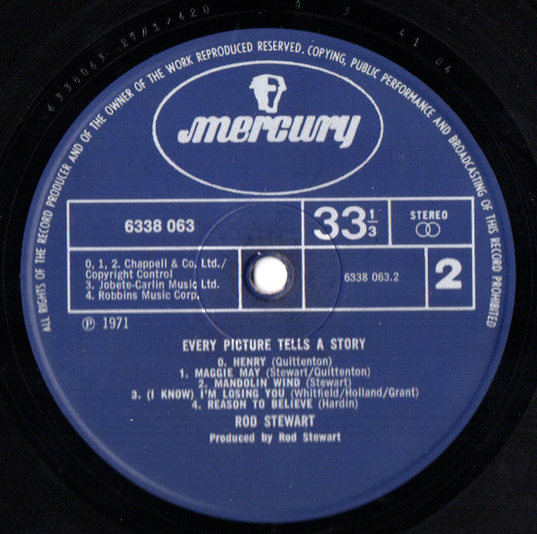 Rod Stewart : Every Picture Tells A Story (LP,Album)