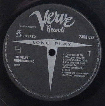 The Velvet Underground : The Velvet Underground (LP, Album, RE)