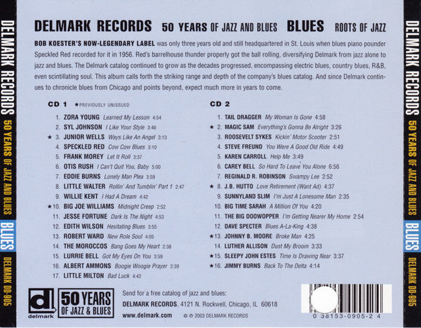 Various : Delmark Records 50 Years Of Jazz And Blues - Blues (Compilation)