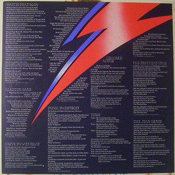 David Bowie : Aladdin Sane (LP,Album)