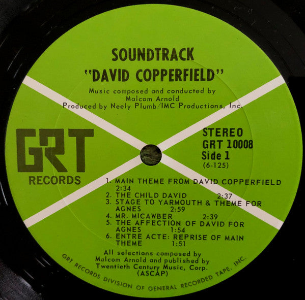 Malcolm Arnold : David Copperfield (Music From the NBC Television Special) (LP)