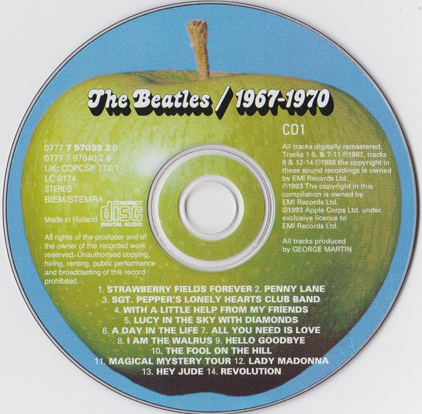 Beatles, The : 1967-1970 (Compilation,Reissue,Remastered,Repress)