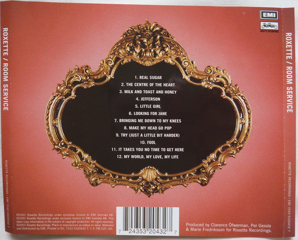 Roxette : Room Service (Album)
