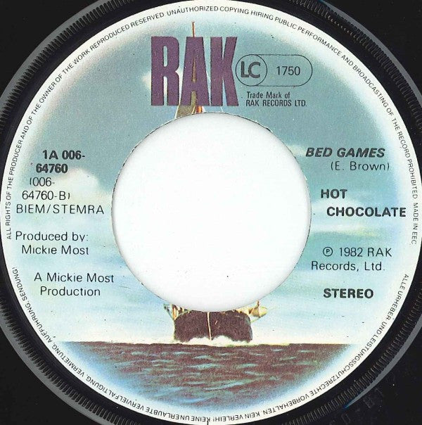 Hot Chocolate : Girl Crazy (7",45 RPM,Single)
