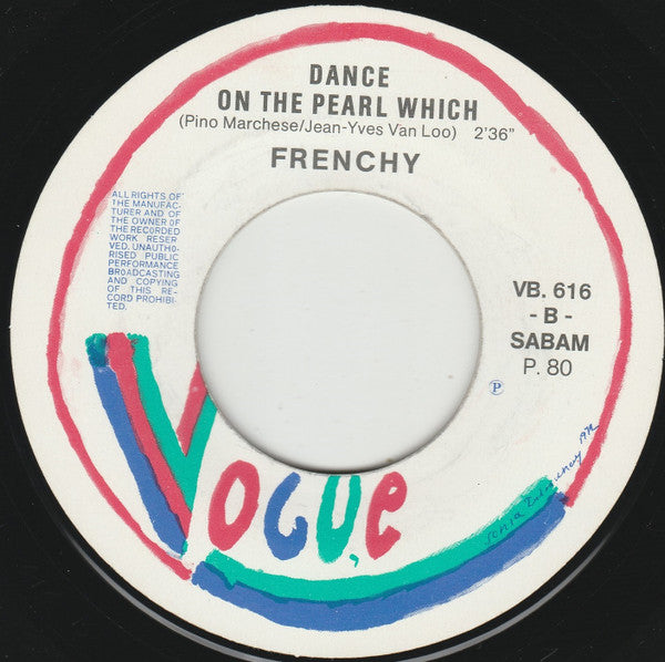 Frenchy : Yaya (7",45 RPM,Single)