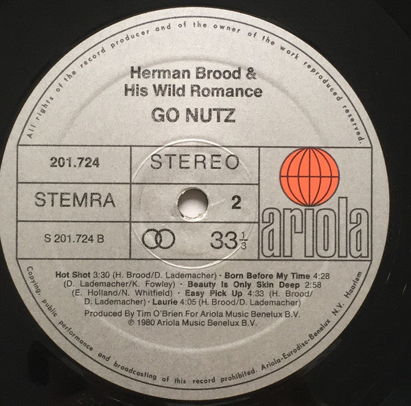 Herman Brood & His Wild Romance : Go Nutz (LP, Album)