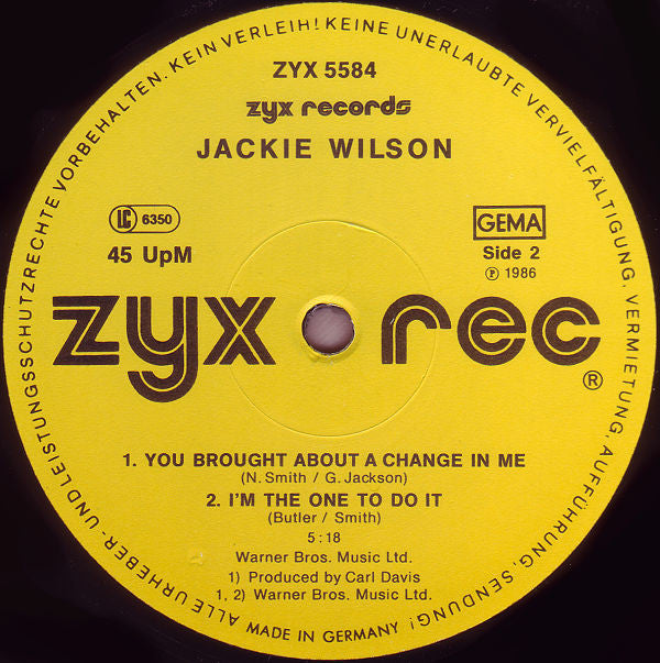 Jackie Wilson : Reet Petite (12",45 RPM,Maxi-Single)