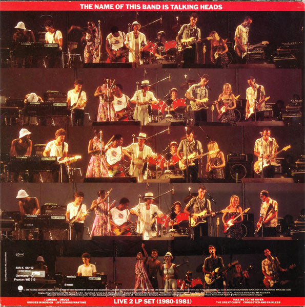 Talking Heads : The Name Of This Band Is Talking Heads (LP,Album,Stereo)