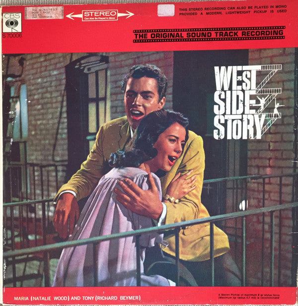 Leonard Bernstein : West Side Story (The Original Sound Track Recording) (LP,Album,Reissue)