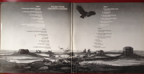 Eddy Starr Orchestra & Singers, The : Once Upon A Time In The West (The Music Of Ennio Morricone And Other Great Western Movie Themes) (LP,Compilation)
