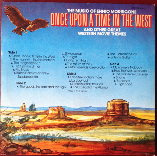 Eddy Starr Orchestra & Singers, The : Once Upon A Time In The West (The Music Of Ennio Morricone And Other Great Western Movie Themes) (LP,Compilation)
