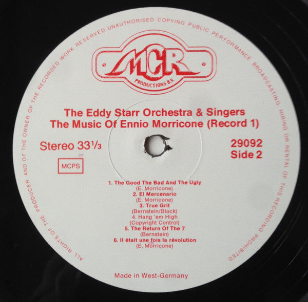 Eddy Starr Orchestra & Singers, The : Once Upon A Time In The West (The Music Of Ennio Morricone And Other Great Western Movie Themes) (LP,Compilation)