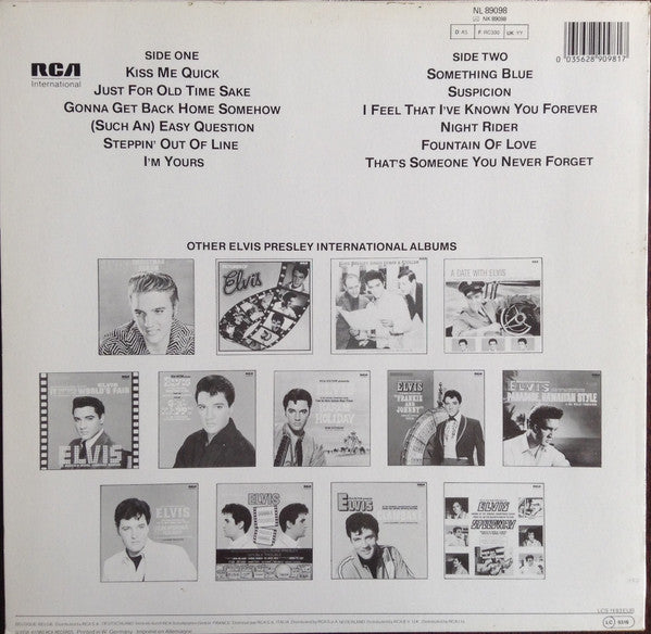 Elvis* : Pot Luck (LP, Album, RE)