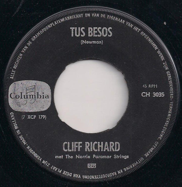 Cliff Richard : Maria No Mas / Tus Besos (7",45 RPM,Single)