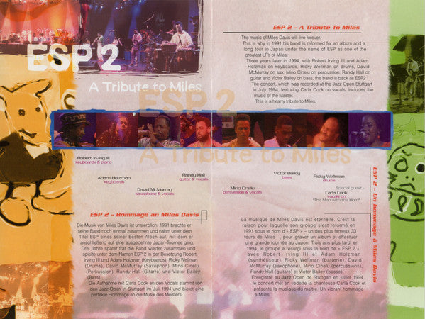 ESP (13) : ESP 2 − A Tribute To Miles (DVD-Video,PAL,Album,Stereo)