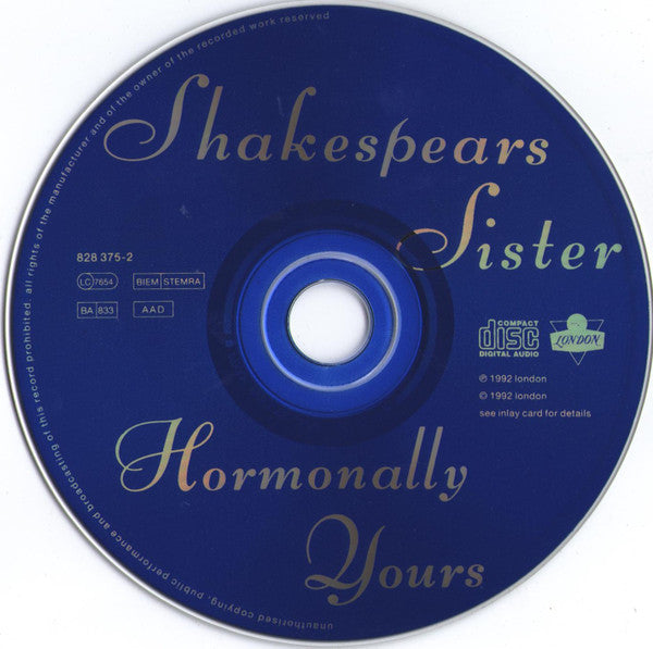 Shakespear's Sister : Hormonally Yours (Album)