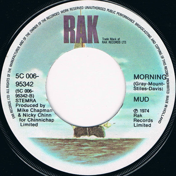 Mud : The Cat Crept In (7",Single,45 RPM)