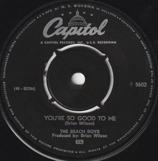 Beach Boys, The : Sloop John B (7",Single,45 RPM)