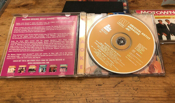 Various : Motown Master Recordings - Original Artist Karaoke - ABC (CD+G,Compilation)