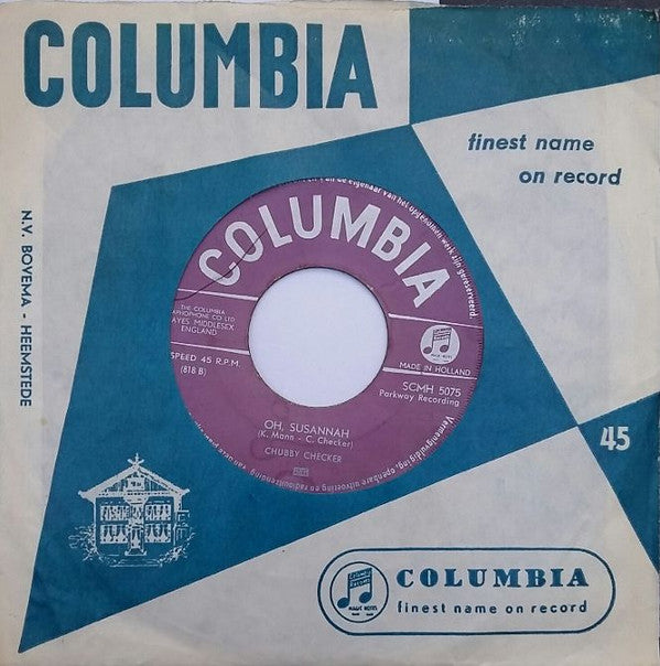 Chubby Checker : Pony Time / Oh Susannah (7",45 RPM)