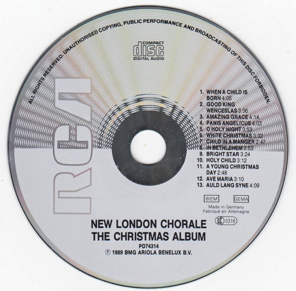 New London Chorale : The Christmas Album (Album)