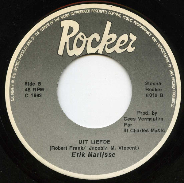 Erik Marijsse : Kernraketten, Nee! (7",45 RPM)