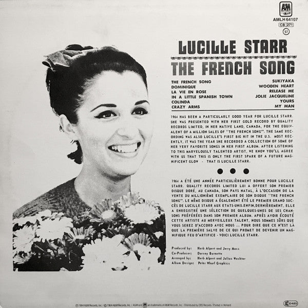 Lucille Starr : The French Song (LP,Album,Reissue)