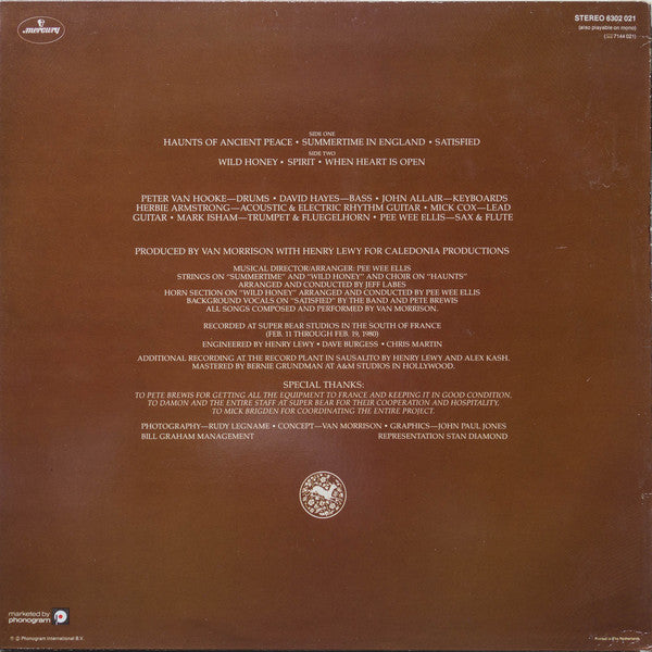 Van Morrison : Common One (LP, Album)