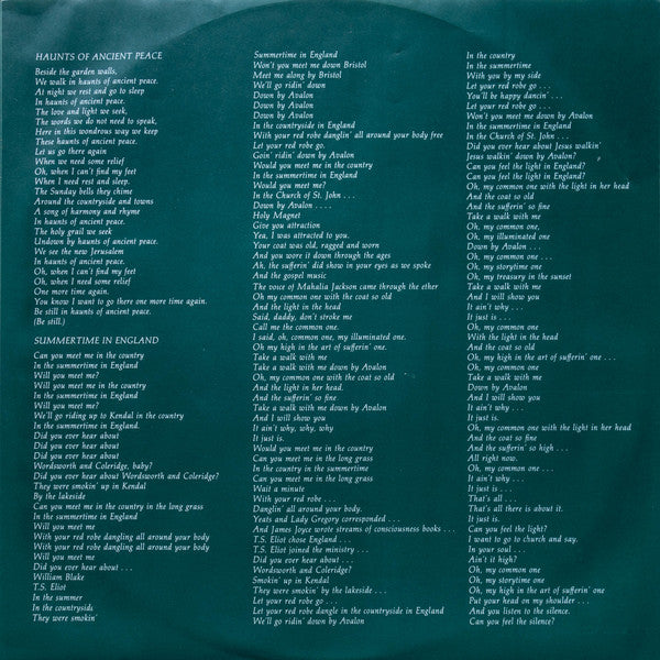 Van Morrison : Common One (LP, Album)