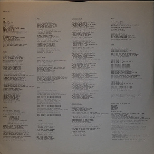 Talking Heads : Fear Of Music (LP,Album,Stereo)