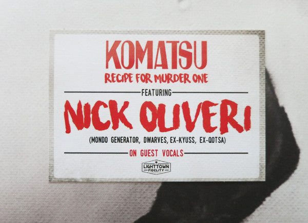 Komatsu (4) : Recipe For Murder One (LP,Album,Limited Edition,Stereo)