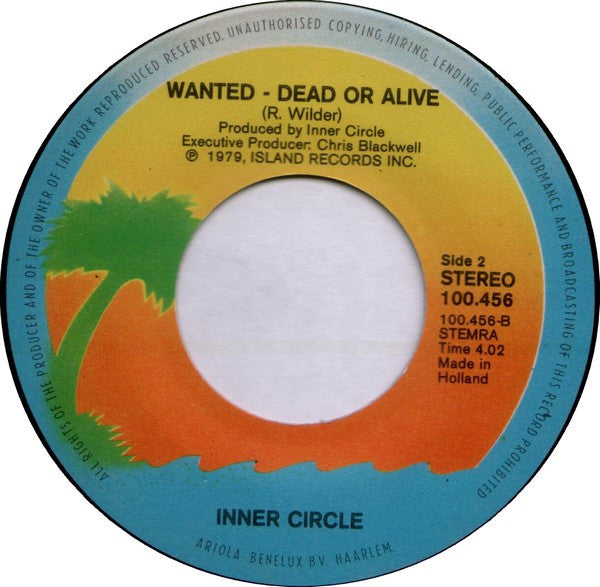 Inner Circle : Music Machine (7",Single)