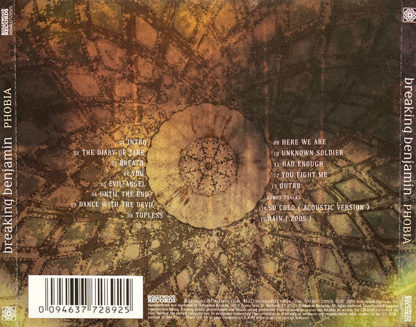 Breaking Benjamin : Phobia (Album)