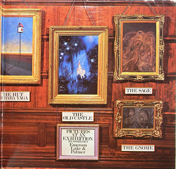 Emerson, Lake & Palmer : Pictures At An Exhibition (LP,Album,Reissue,Stereo)